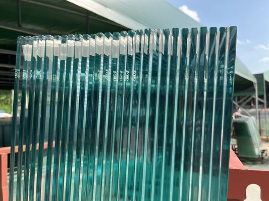 평평한 8mm 10mm 12mm 선명한 완전히 완화 된 온화 된 부동 유리 패널