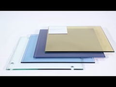 건축 장식 색상 투명한 온화 유리 드릴