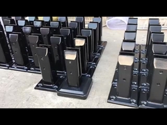 측면에 장착 된 유리 스피고트, 유리 울타리 스피고트, 스테인레스 스틸 스피고트