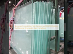 발코니에 사용되는 발러스터와 304 316 스테인리스 스텔 핸들 액세서리